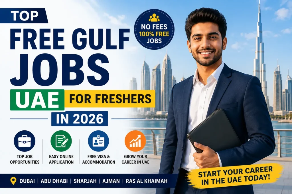 Latest Dubai Jobs With Free Visa and Accommodation